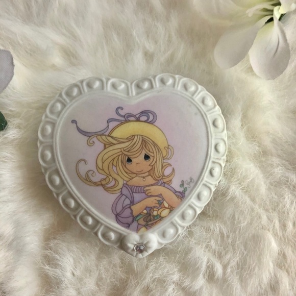 PRECIOUS MOMENTS Vintage 1996 Trinket Box - Picture 2 of 4